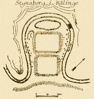  Planritning över Stynaborg 